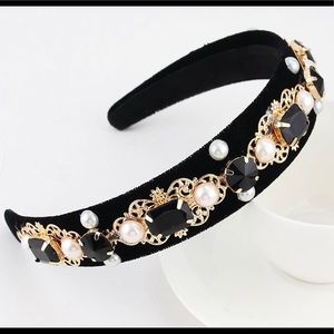 Women’s crystal fashion headband charming vintage